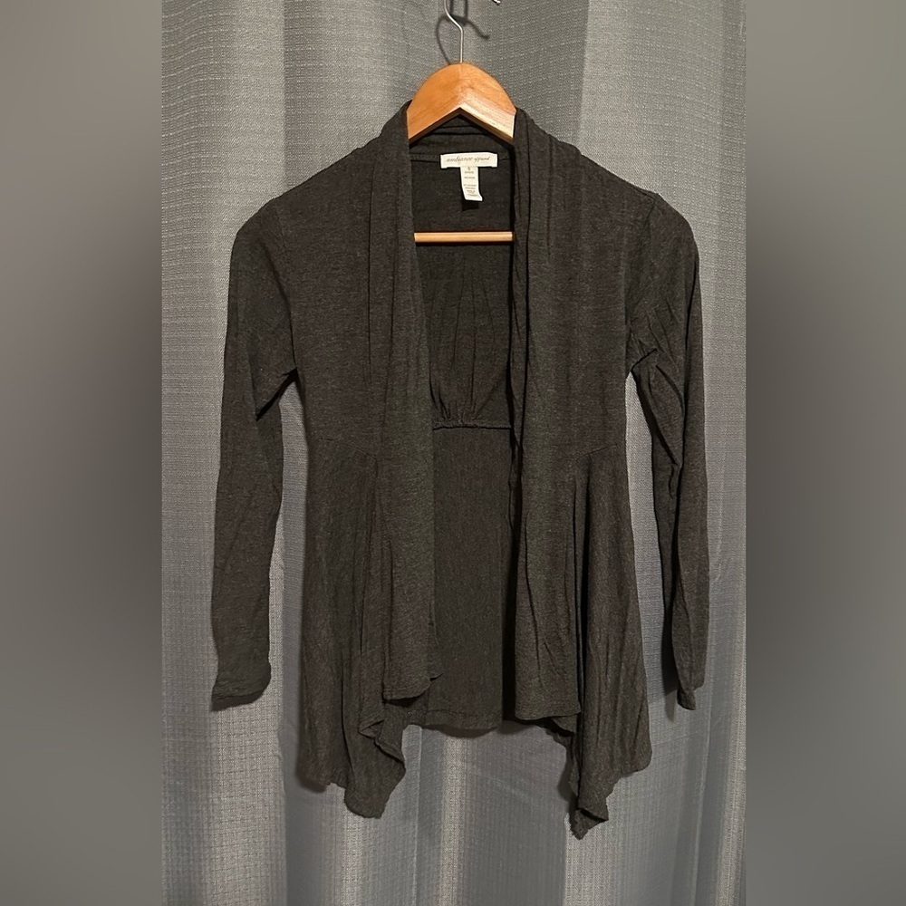 Ambiance Apparel Stretch Business Casual Open Front Cardigan Sweater